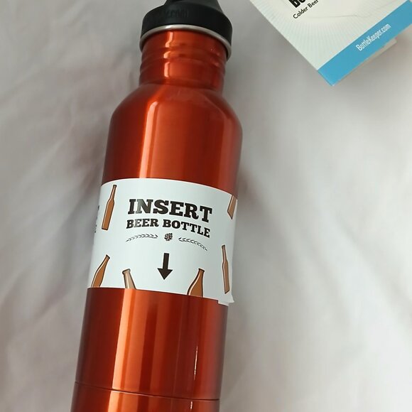 Bottlekeeper Insert Beer bottle holder with cap 12 oz NWT - Picture 1 of 11